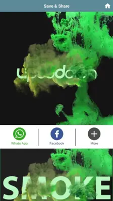 Smoke Effect Name Art android App screenshot 2